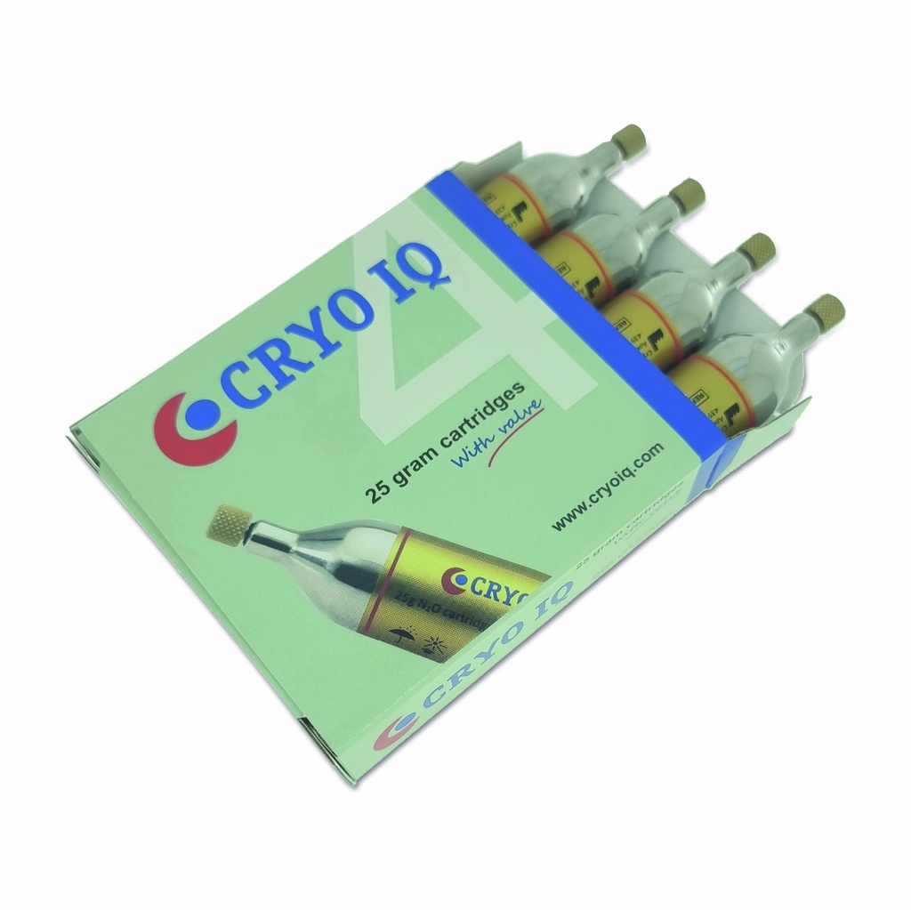 N2O Patron 4 x 25gr. til CryoIQ